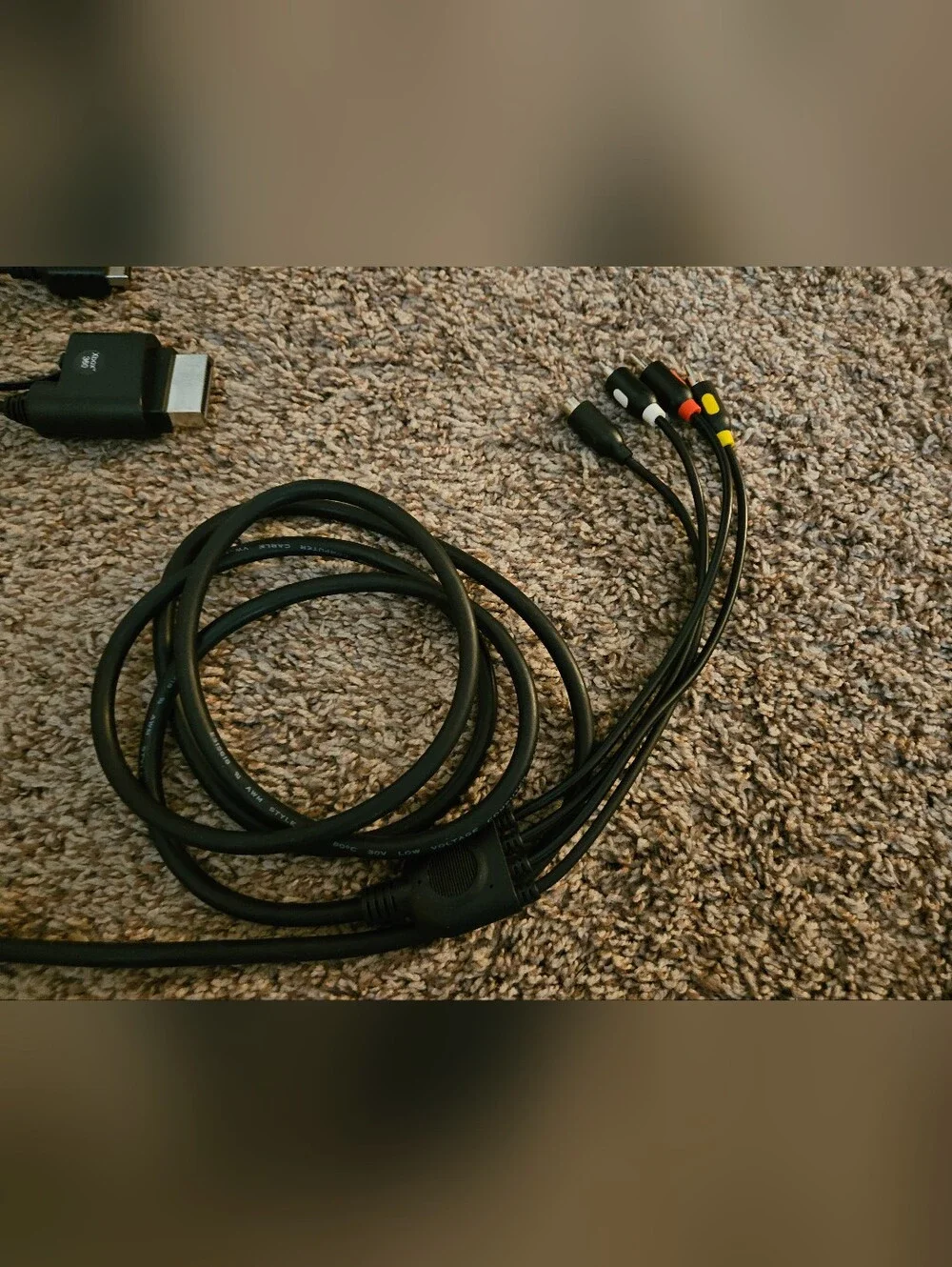 Gigaware Composite And S-Video Cable For Wii, PS2, PS3 And Xbox 360